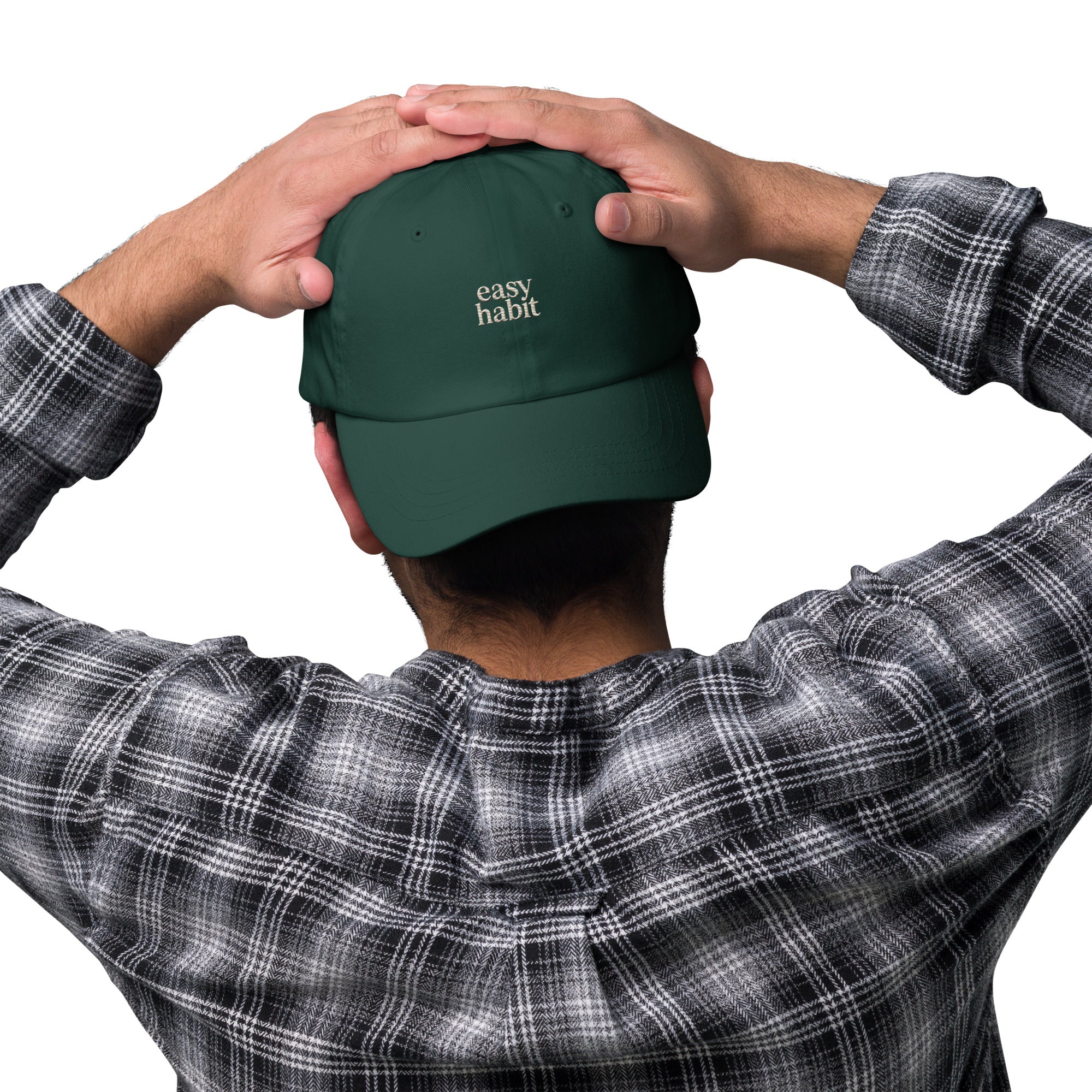 dad hat dark green